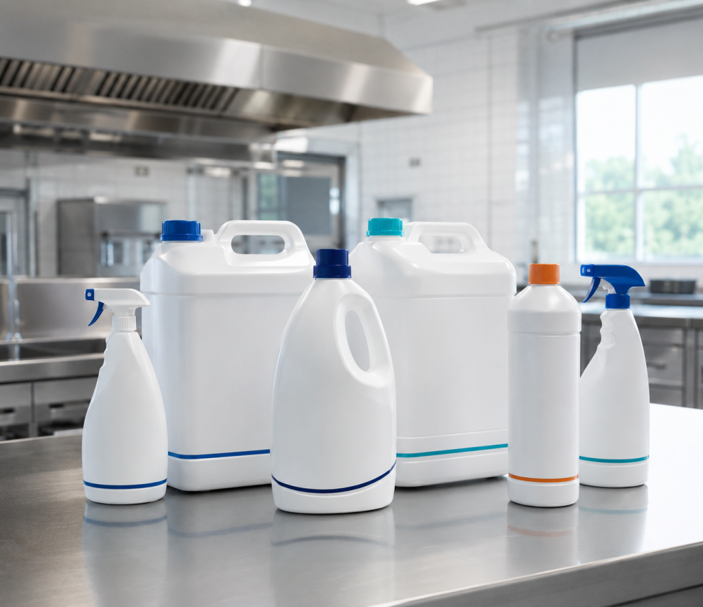 Imagen de categoría para implementos y útiles de aseo VERVAL, orientada a mopas, paños, escobillones, baldes, guantes, accesorios de limpieza y soluciones prácticas para restaurantes, hoteles, cocinas industriales y plantas de alimentos.