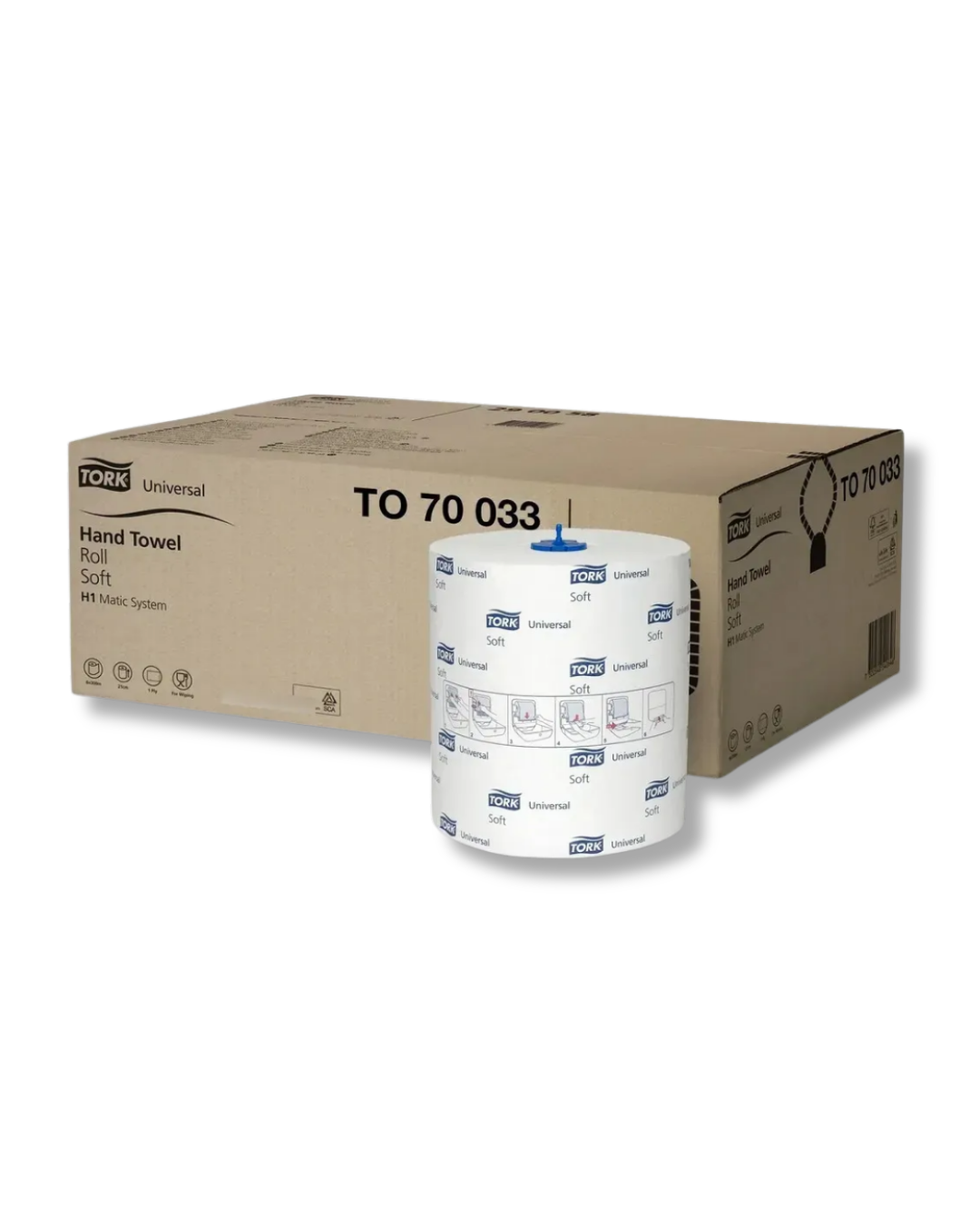 Toalla Tad Advance TORK 6 X280MTRS VERVAL - Papelería e higiene institucional