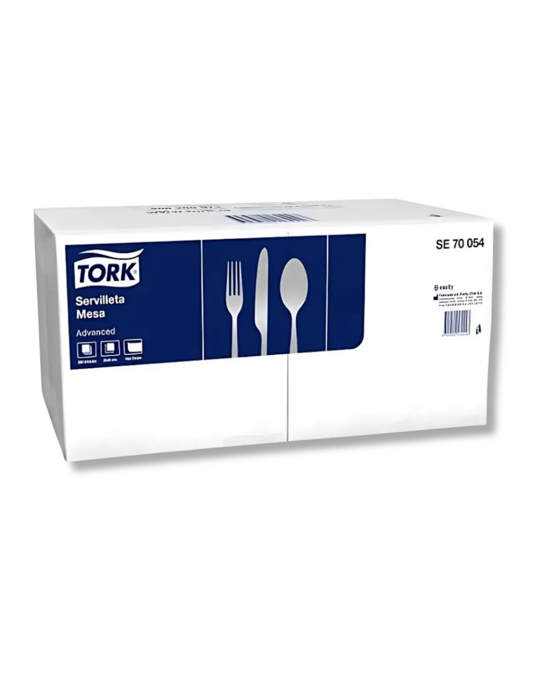 Servilleta TORK Mesa Acolchada 12X200 (33X33CMS) VERVAL - Papelería e higiene institucional