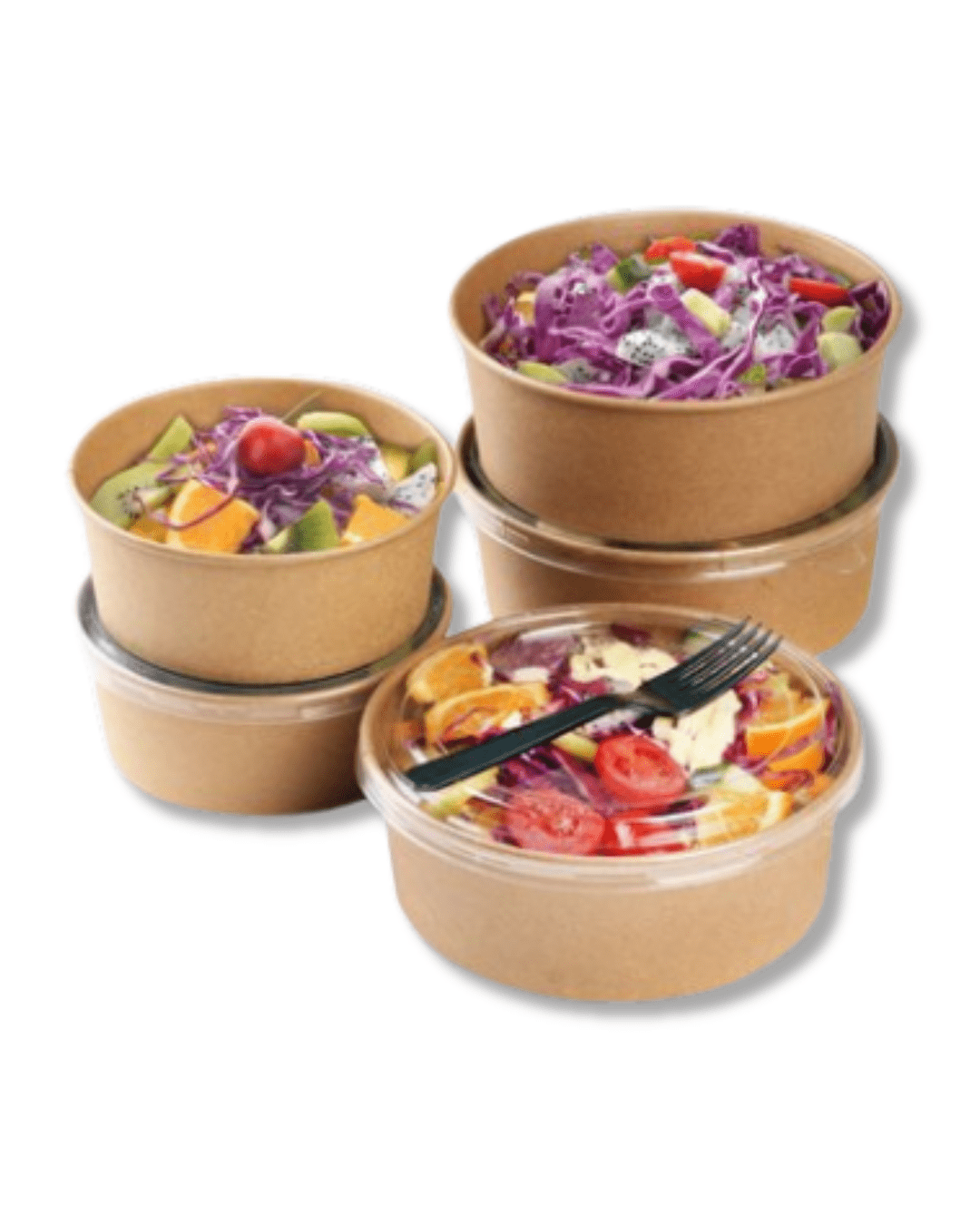 Bowl Kraft 500 cc VERVAL - Desechables