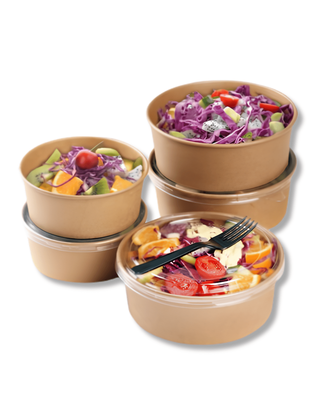 Bowl Kraft 750 cc VERVAL - Desechables