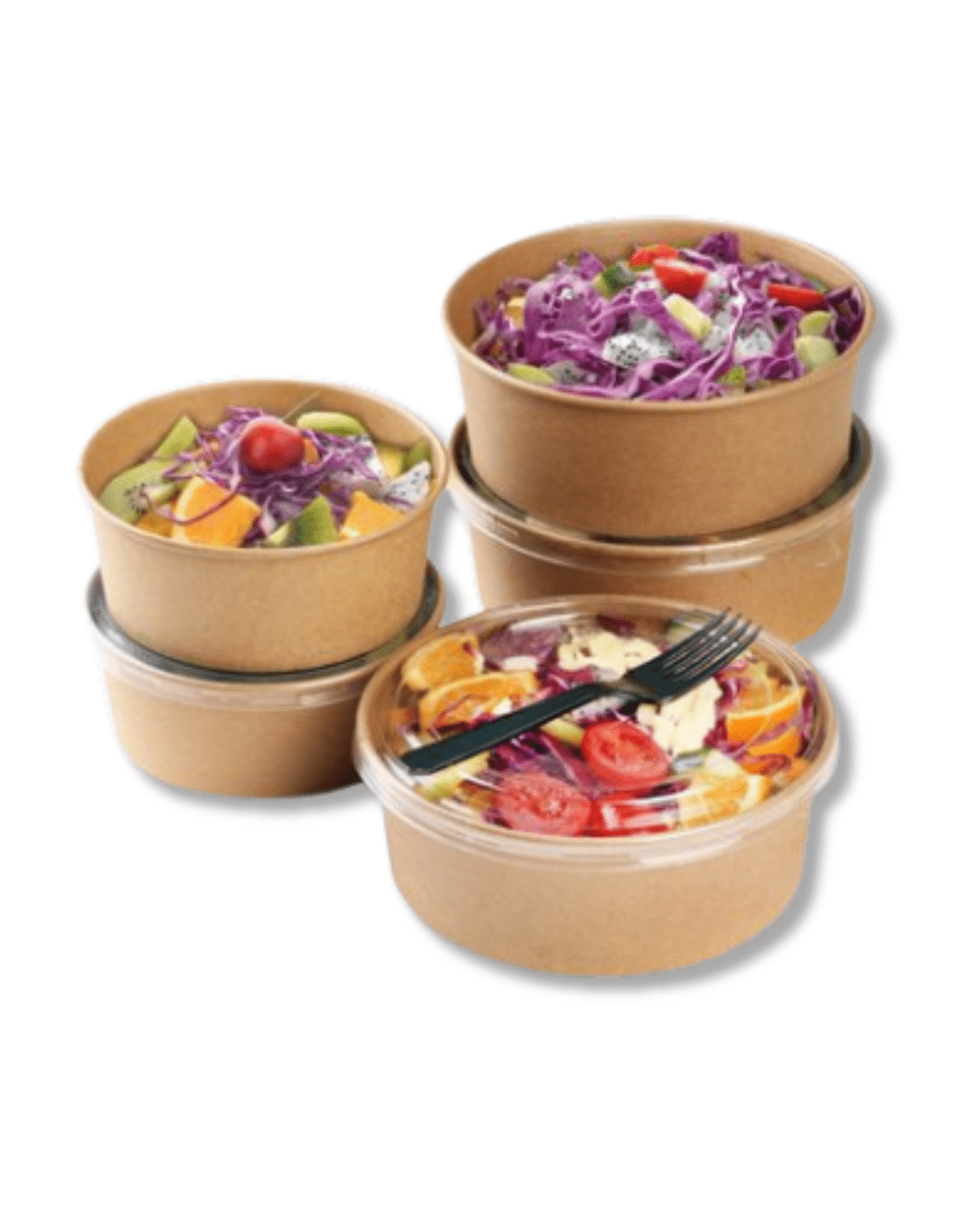 Bowl Kraft 1000 cc VERVAL - Desechables