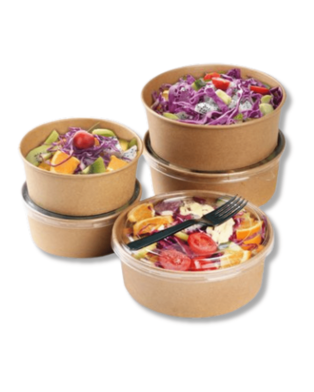 Bowl Kraft 1300 cc VERVAL - Desechables